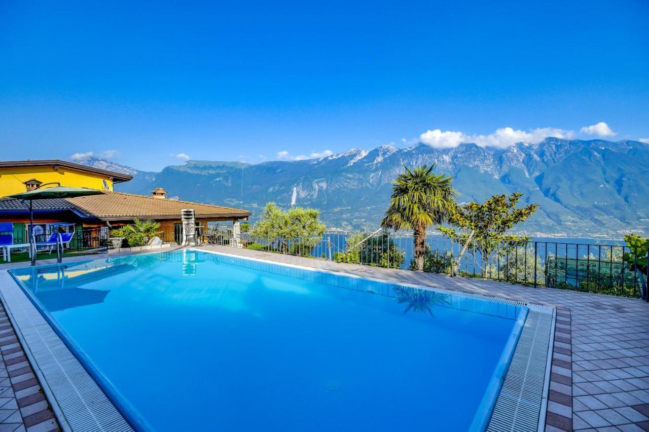 Casa Elka Residence Lake View And Pool By Garda Domus Mea Pieve  Eksteriør billede