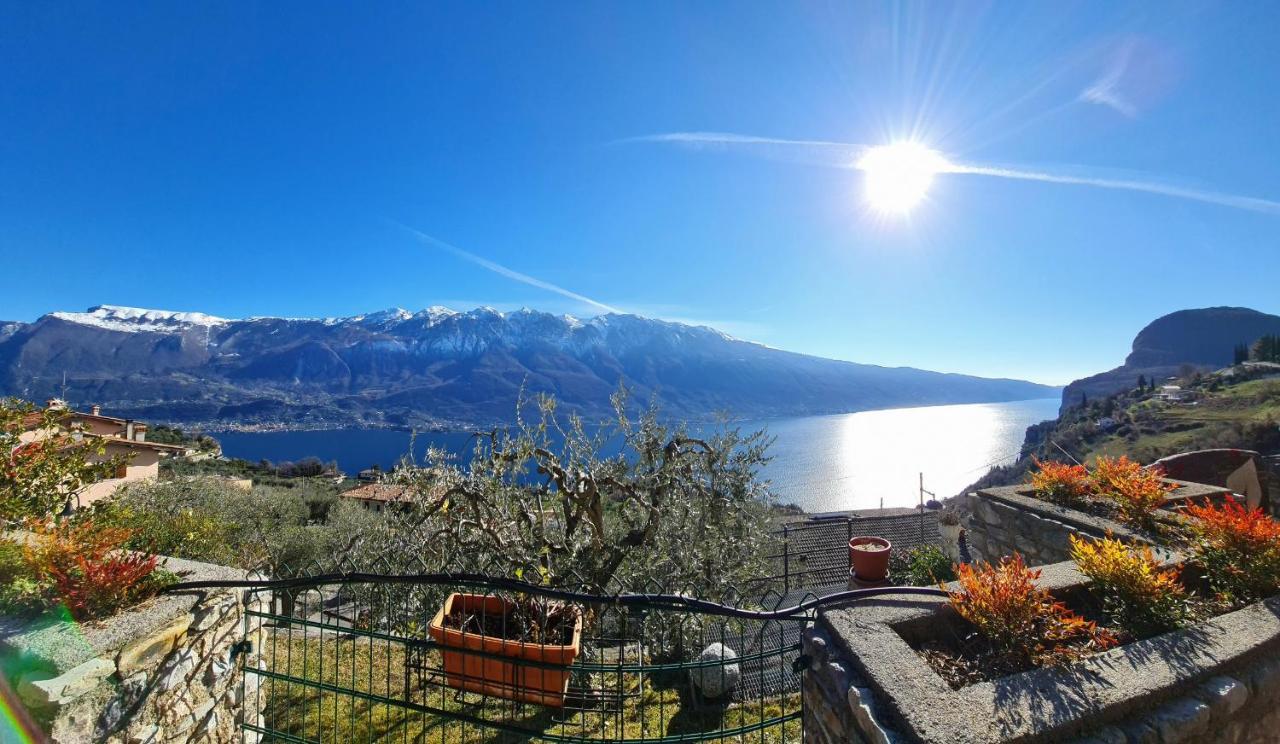 Casa Elka Residence Lake View And Pool By Garda Domus Mea Pieve  Eksteriør billede